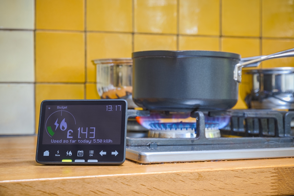 Smart meter, in-home display, home, household, gas