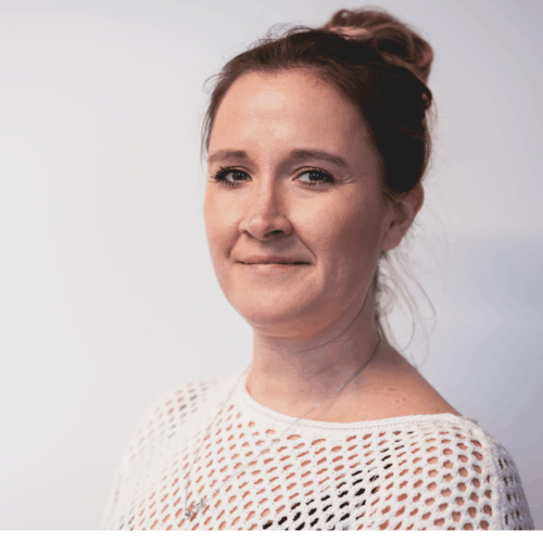 Picture of Laura North, wearing a white top