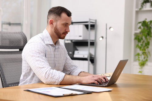 A frontline worker making a referral on behalf of a vulnerable client.