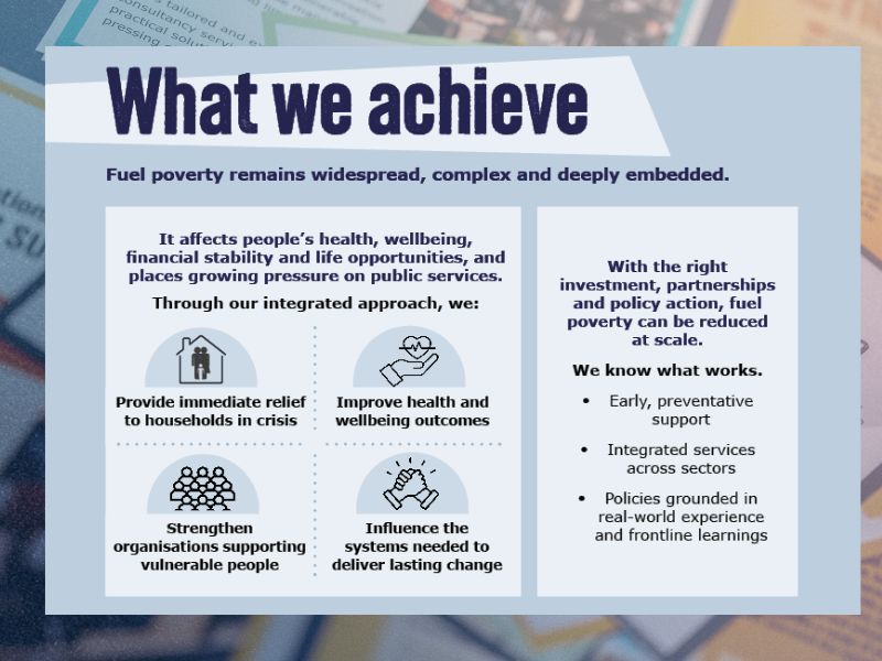 What we achieve graphic