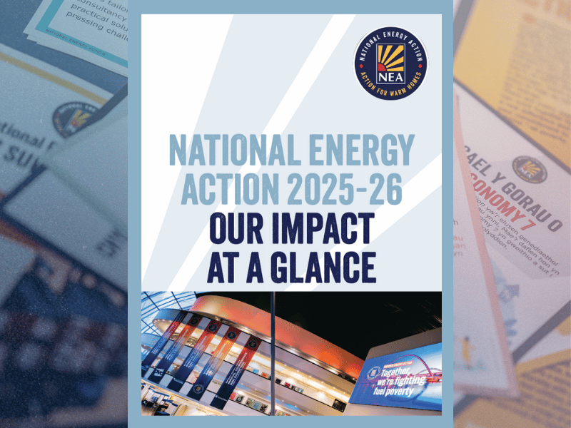 Impact report at a glance cover of the report