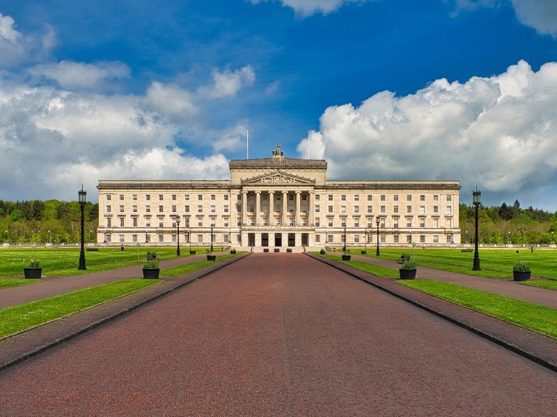 A photo of Stormont, Parliament Buildings in Belfast.